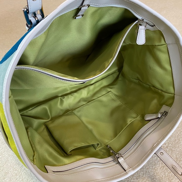 Brand New Vintage Suede Coach Bag Limited Edition - Picture 5 of 9